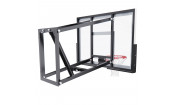 Баскетбольный щит DFC со съёмным регулятором высоты, стекло 6 мм, 110 х 70 см