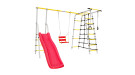 Спортивно-игровой комплекс ROMANA Богатырь R.103.07.04-01 с качелями (+ Качели цепные 1.Д-26.02) Спортивно-игровой комплекс ROMANA Богатырь R.103.07.04-01 с качелями (+ Качели цепные 1.Д-26.02)